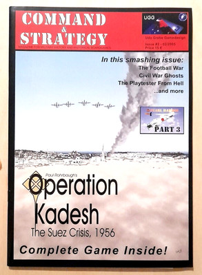 Command & Strategy #3: OPERATION KADESH 1956 - Incl. PEARL HARBOR game ...