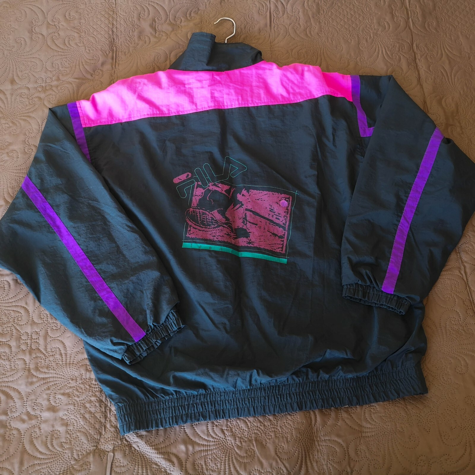 Rare vintage Fila Tennis track jacket sport active we… Gem