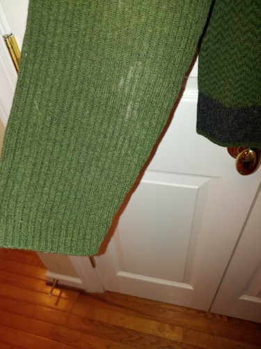 New Men Tommy Hilfiger Green Wool Full Zip Cardigan Sweater Size XL - Picture 6 of 10
