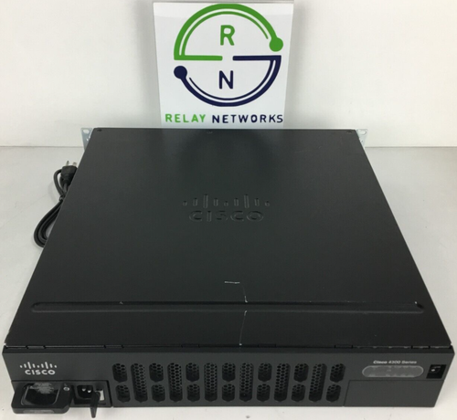 Cisco ISR4351-AX/K9 Bundle with APPX & SEC NOT AFFECTED BY CLOCK ISSUE
