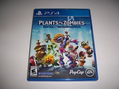 Replacement Authentic Box Case PS4 Plants Vs Zombies Battle for