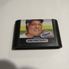 Tommy Lasorda Baseball Sega Genesis Cartridge (1989)