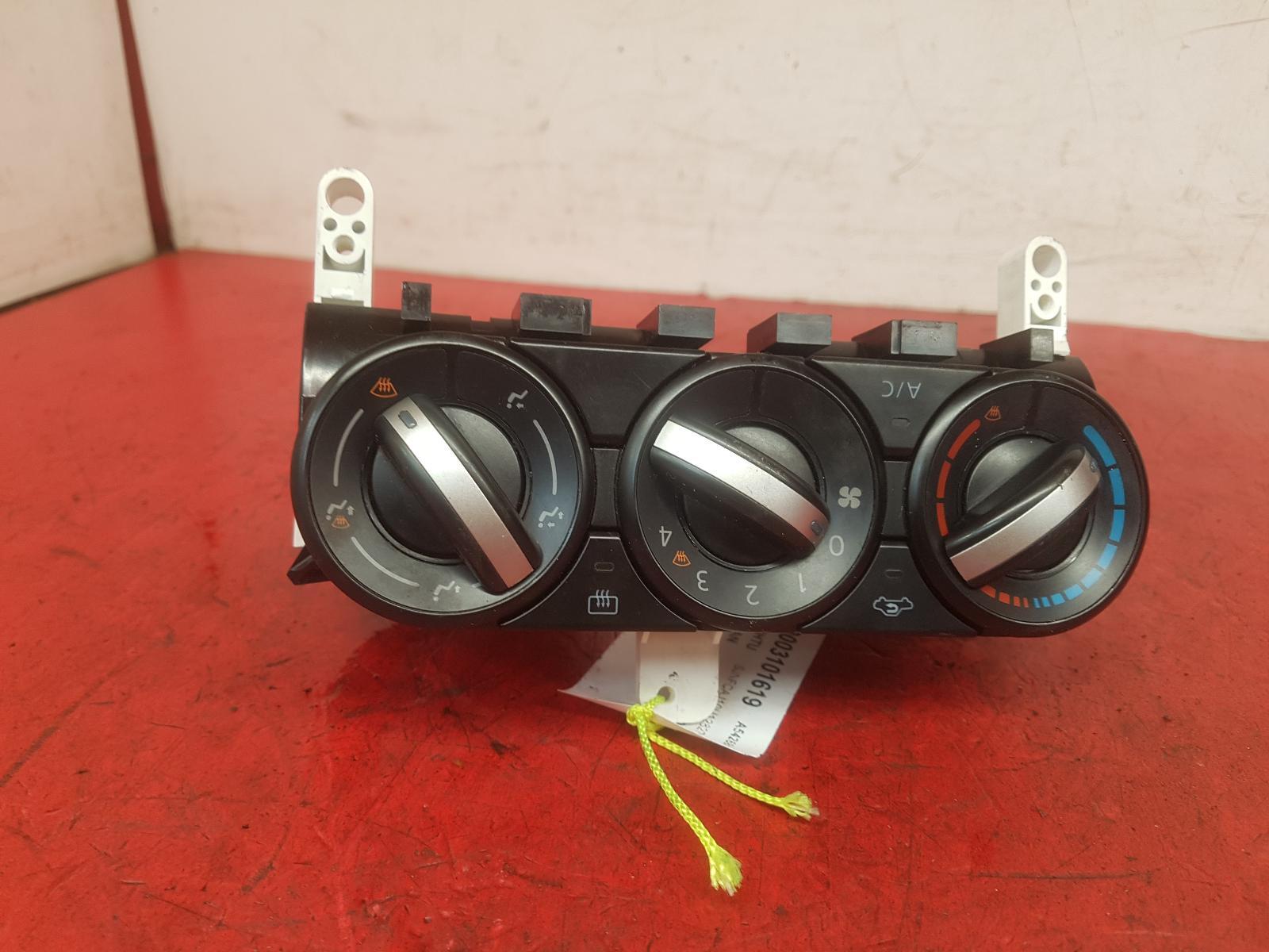 NISSAN QASHQAI HEATER CONTROL PANEL 2008