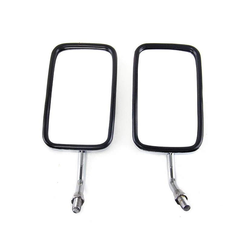 Espejos retrovisores rectangulares cromados 10 mm para moto Honda VTX1300 VTX1800 nuevos Foto 3 de 4