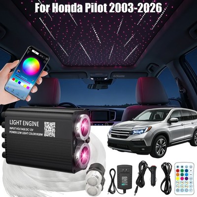 Twinkle/Meteor Fiber Optic Car Headliner Star Light kit For Honda Pilot 03-2026