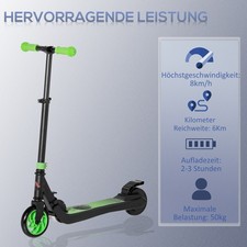 E-Scooter Elektro Scooter 120W Motor 6 km Reichweite max. 8 km/h Elektroroller – Bild 5