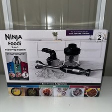 NINJA Foodi Powerbase 3-in-1 Food Prep System, CI100UK, NEW