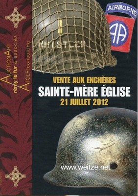 Vente aux Encheres Saint-Mere Eglise 21 Juliet 2012, Auction Art remy le fur et 