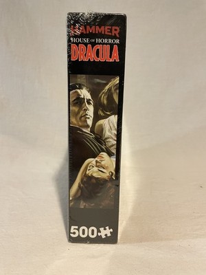 Hammer Dracula Christopher Lee 500 Piece Jigsaw Puzzle Sealed NIB Mint Condition