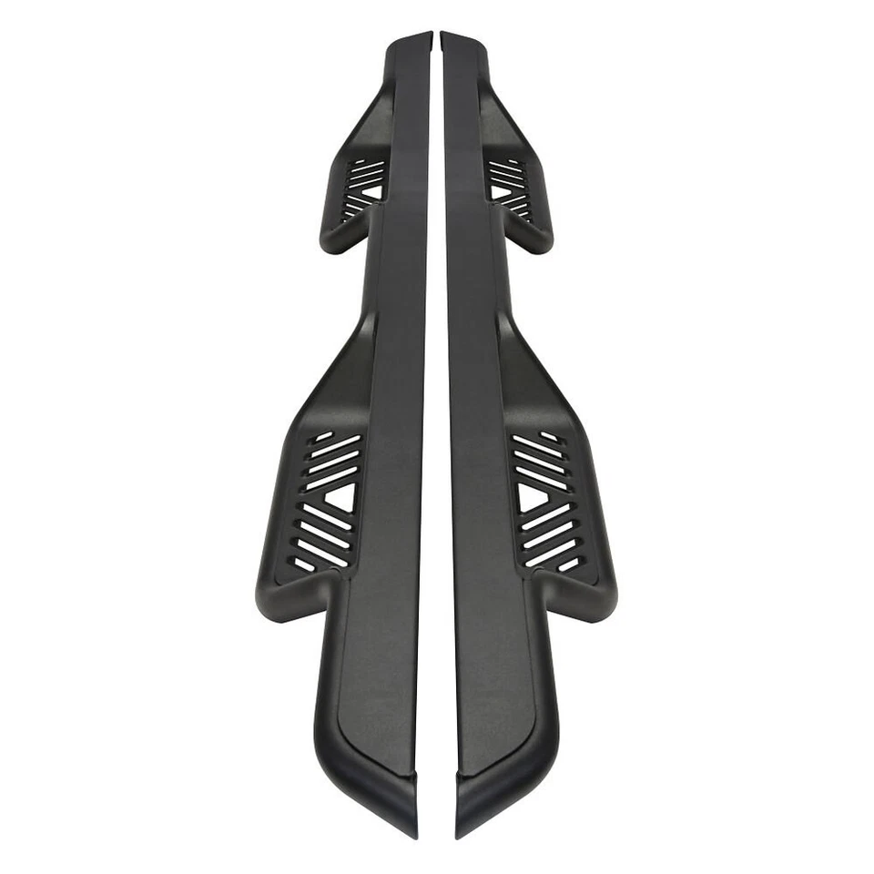 For Chevy Silverado 3500 HD 07-19 Drop Steps 4" Outlaw Series Cab Length Black - Imagem 3 de 4