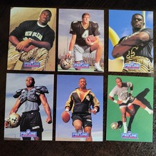 1991 Pro Line Portraits - Six New Orleans Saints cards