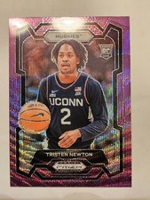 Tristen Newton - 2024-25 Panini Prizm Draft Picks Prizms Purple Wave Rookie Card