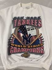 Vintage 1996 New York Yankees World Series Champions Sweatshirt XL MLB 90s