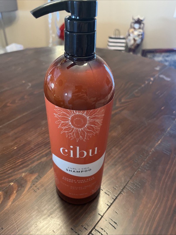 CIBU Curl + Coil Shampoo 34.4 fl oz / 1017 ml