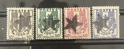 FRANCE Timbres LIBERATION DE LA ROCHELLE (CHARENTE MARITIME) 1944 Neuf** - Photo 1/2
