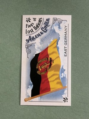 East Germany 2018 Topps Allen & Ginter Mini Flags of Lost Nations #FLN-9 FF881
