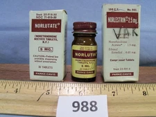 VTG PB bottles Example Early BC pills