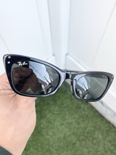 New Ray Ban Lady Burbank RB2299 2299 Black G15 Lens Size 52/20