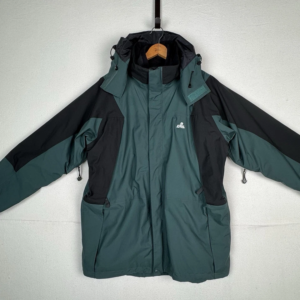 EMS Eastern Mountain Sports 3-in-1 Wet Weather Ski Jacket Fleece Base Men’s XL - Image 2 of 4