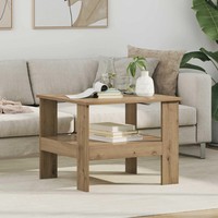 Couchtisch Artisan-Eiche 57 X 55 X 45 Cm Holzwerkstoff