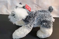 Aurora Ludwig the Schnauzer - 12" Flopsie, Multi 31007 Plush Stuffed Animal Toy