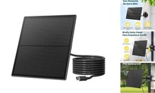 Solar Panel for Smart Bird Feeder Camera, Type-C Charger for Feeder, 360  5W