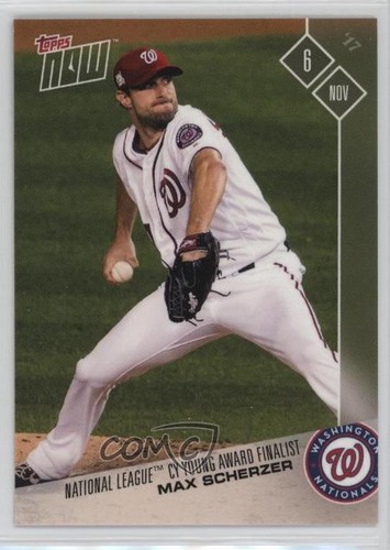 2017 Topps Now OS-30 Max Scherzer