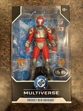 McFarlane Toys DC Multiverse Rocket Red Brigade Platinum Edition
