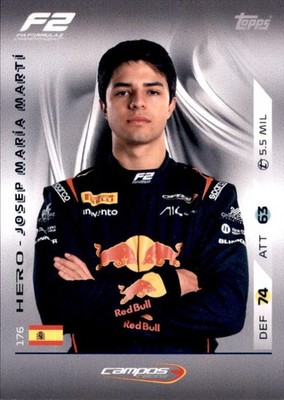 Topps Turbo Attax Karte 176 - Josep Maria Marti - F2 Teams - 2025