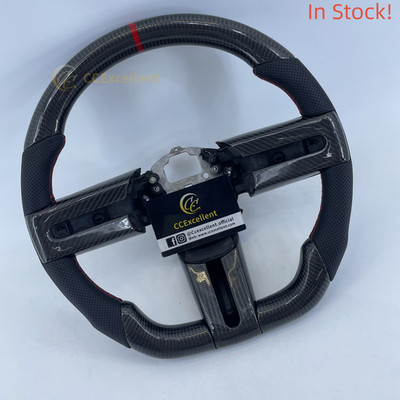 CCExcellent For Mustang 2005-2009 GT Ford Real Carbon Fiber Sport Steering Wheel