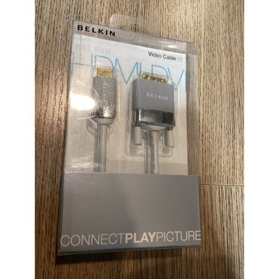 Belkin HDMI to DVI Video Cable 6ft 1080P HDTV Blu-ray Digital Set-Top Box