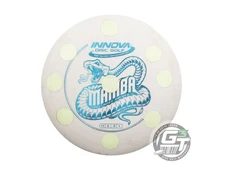 USED Innova DX Mamba 148g White Blue Foil GLOW TAPE Distance Driver Golf Disc