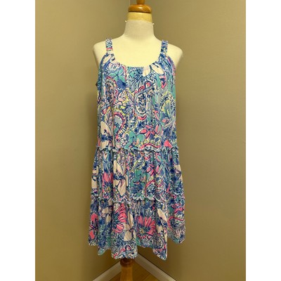 NWT Lilly Pulitzer Loro Midi Dress Pop Up Got Your Back Sz Small