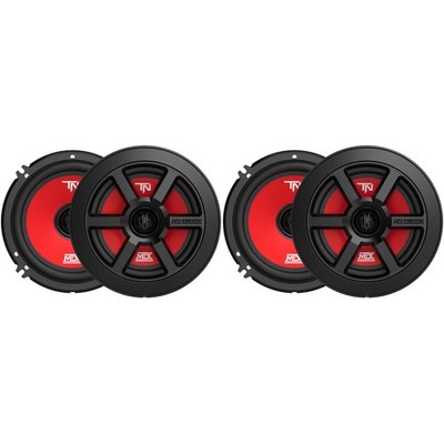 MTX Audio Two Pairs of TERMINATOR6 Terminator Series 6.5 Coaxial Bundle