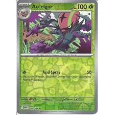 009/086 Accelgor : (Reverse Holo) Card : SV-10.5 White Flare : Pokemon TCG