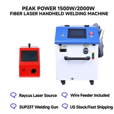 Peak 1500W 2000W Raycus Fiber laser Welding Machine for Metal Cutting Soldering