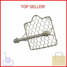 Colonial Tin Works Chicken Wire Toilet Paper Holder