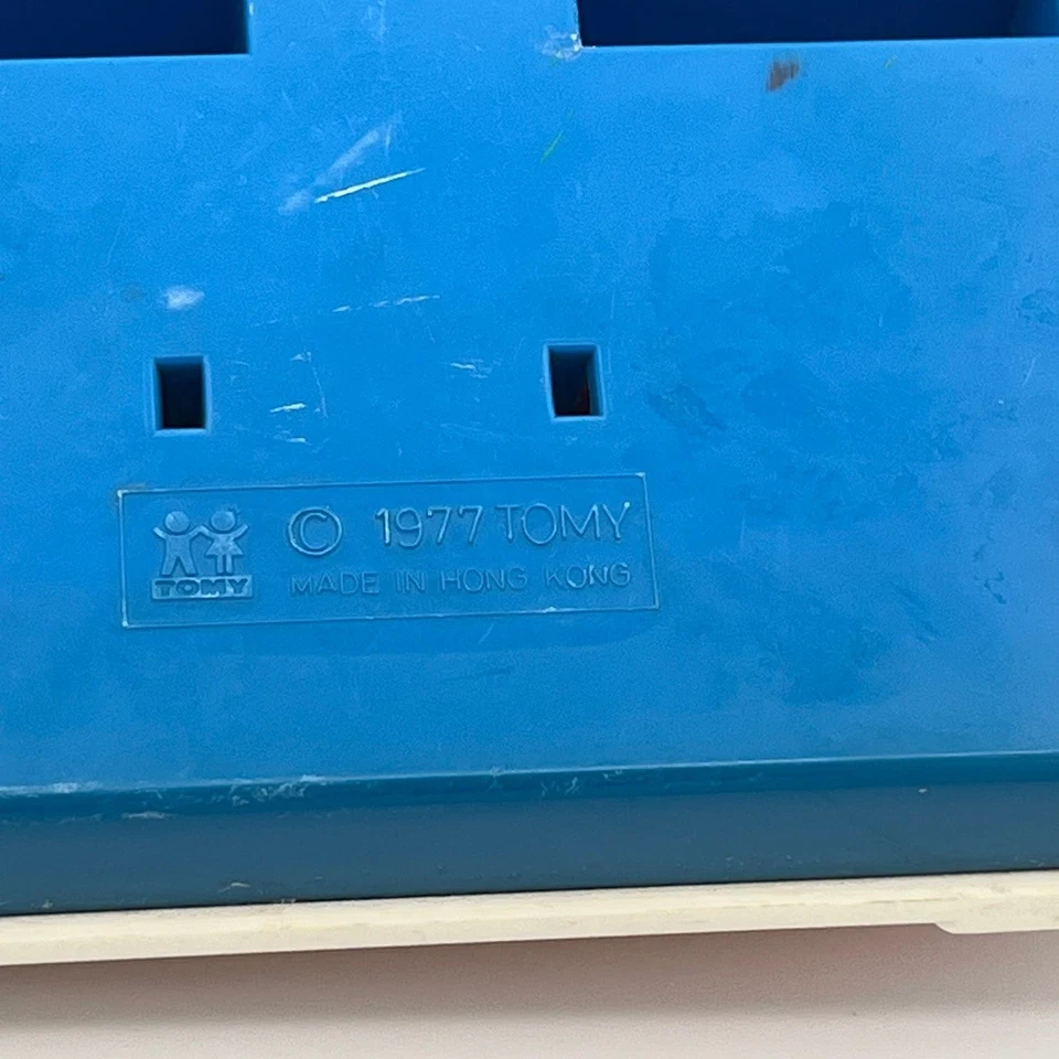 Vintage 1977 Tomy Tutor Typer Learning Toy Typewriter Made in Hong Kong - Image 3 of 3