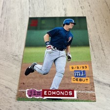 Jim Edmonds *ROOKIE CARD* (RC) 1994 Stadium Club Members Only #603