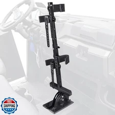 StarknightMT UTV Gun Holder UTV Gun Rack Stand Up Gun Mount Compatible with P