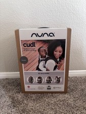 NUNA CUDL 4 IN 1 BABY CARRIER Thunder Grey Open Box