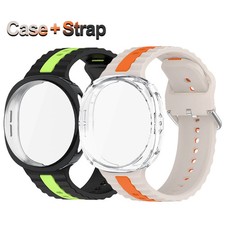 Silicone Sport Strap Full Protective Cover for Samsung Galaxy Watch 8 40/40mm