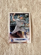 2022 Topps Chrome Update - Ryan Pepiot Rookie Card #USC114. rookie card picture