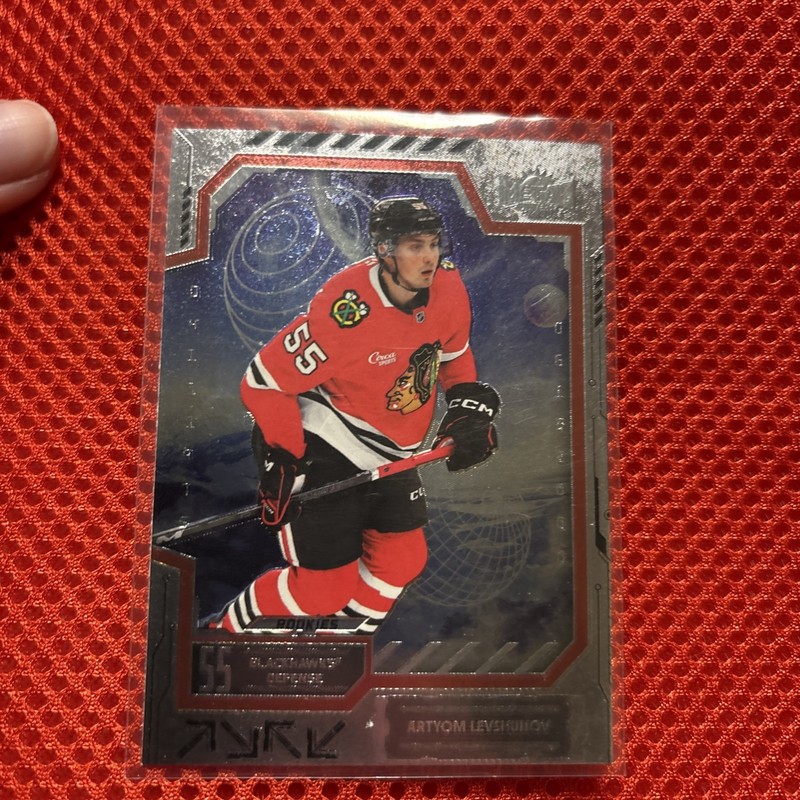 Upper Deck 2025-26 Metal Universe Hockey Artyom Levshunov Rookie #149 Blackhawks