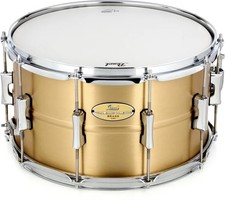 Pearl Primal Collective Snare Drum - 8 inches x 14 inches, Brushed Brass