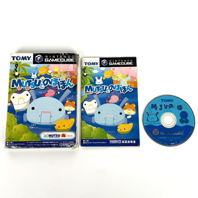 Mutsu to Nohohon Japan Nintendo GameCube Complete CIB Tested Rare