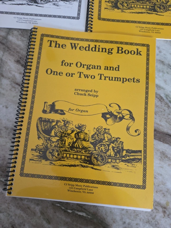 The Trumpet Wedding Book - 3 parts - Chuck Seipp sheet music organ trumpet - Image 4 of 4