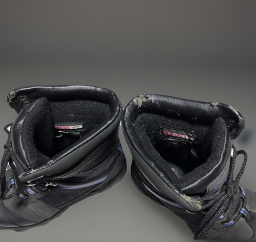 Airwalk Thermolite Men's Black + Blue Waterproof Snow Boots Size 6 Mens Thermo - Picture 6 of 8