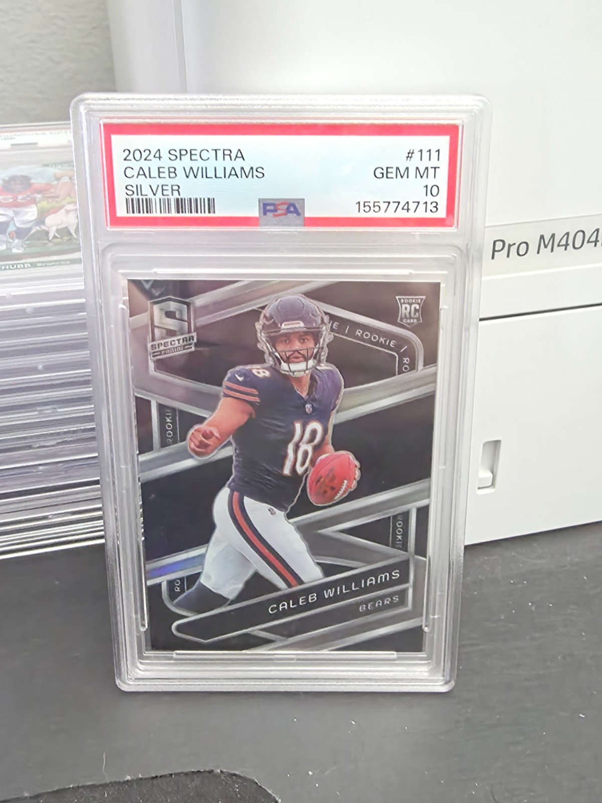 Caleb Williams Panini Spectra #111 Silver