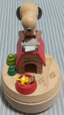 Wooderful life スヌーピー　WOODEN MUSIC BOX Wooderful life Wooden Music Box Snoopy | eBay